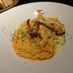 梅田イタリア酒場 魚'S男 - 蟹 トマトクリームパスタ
