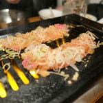 好ちゃん - しゃぶしゃぶ風は片面焼きで