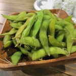 明石麦酒工房 時 - 燻製枝豆