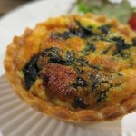 明石麦酒工房 時 - ブルーキャット直伝のキッシュ