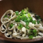 明石麦酒工房 時 - マスターが打ったそば！