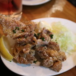 君想ふ暮らし - とりの唐揚げバジル風味（３８０円）