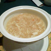 中国料理 古稀殿 - ふかひれのスープ。