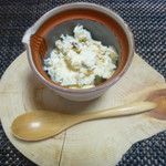 雉祥 - デザート：ラムレーズンとナッツのアイス