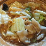 やよい軒 - 豚肉と白菜のあんかけ鍋定食￥890(^-^)v