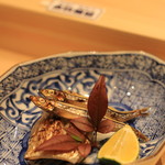 広典 - 太刀魚（本牧漁港）ときびなごのやきもの