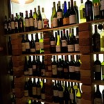 Bistro coda - ボトル棚