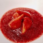 ラ キュイジーヌ ド カワムラ - イチゴのソース様