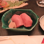 中トロのお寿司