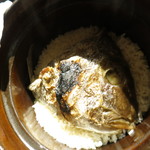 和しょく　えびはら - 真鯛の土鍋炊き込みご飯　ナメコの赤出汁　香の物