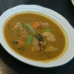 カレーハウス印度亭 - チキンと野菜のスープカレー！