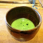 囲炉裏料理わ - お抹茶