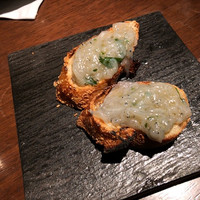 The Kitchen Salvatore Cuomo GINZA - 広島生しらすブルスケッタ