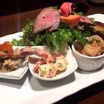 ロクロナン - 料理写真:ランチ前菜