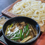 ひびき庵 - 鴨蒸籠（かもせいらう）、鴨汁（かもじる）