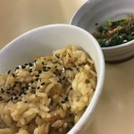 支那そば心麺 - ホタテご飯