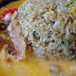 そらいえ - スタミナ焼きめし（アップ）