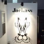 Jackass - トレードマークのジャッカスの看板です。一目見ればわかります。