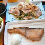 鮮魚旬菜 魚福 - 「もち豚の冷しゃぶサラダ」と「鰤味噌焼」2011/5
