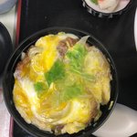 大衆食堂 つか勇 - ミニ油麩丼。