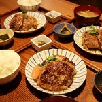 珈琲と定食 MoRiSaN - 20171227ハンバーグＷ（３人前）