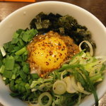 キラメキノトリ - 直太朗丼（真上から）