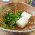 柚木元 - セリと松本一本葱