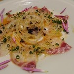 美食美酒 囲 - 鯛のカルパッチョ