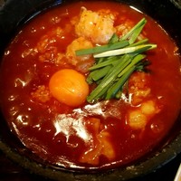 梨の家 五反田店 - 灼熱ホルモンビビンバ