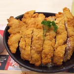 79745148 - 1801_Washoku Sato -和食さと- Mall Of Indonesia_Big Chicken Katsudon@99,600Rp(ビッグチキンカツ丼) チキンカツが2枚・・・