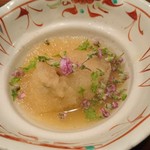 鉄板焼き いわ倉 - カキのみぞれおろし