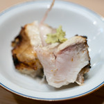 うを徳 - 2018.1 氷見クエの炭火焼き