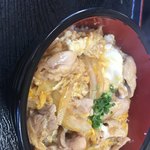 味のうえはら - 親子丼（横向きでスミマセン。編集出来ず）