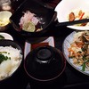 丹波 - 料理写真:1801_TAMBA-丹波-_●Eraberu Wazen＠95,000Rp(選べる和膳)_Poached Egg Rice(温泉卵ご飯)、Chicken Nanban(チキン南蛮)、Yasai Itame(野菜炒め)、Maguro Ika(鮪、イカ刺身)