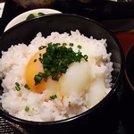 丹波 - 1801_TAMBA-丹波-_●Eraberu Wazen＠95,000Rp(選べる和膳)_Poached Egg Rice(温泉卵ご飯)