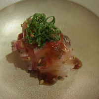 鮨 大門 - 真鯛(富山入善町)の梅肉和え