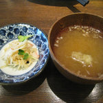 Sousaku Okonomiyaki Osero - ランチ　一品とお味噌汁