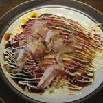 Sousaku Okonomiyaki Osero - ランチ　山芋生地の豚玉
