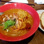 海老専門店 シュリンプガーデン - 海老担々麺