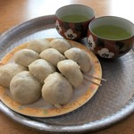 名物 鳥坂まんじゅう - 出来立てホカホカ♪