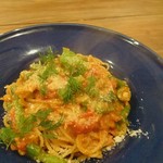 イルグラート - 季節野菜とウニトマトクリームパスタ