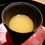 御料理 光安 - まとひょう（みかん）の葛湯