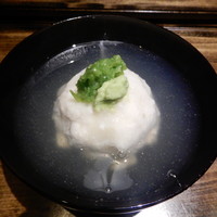 御料理 光安 - 真鯛とゆり根のかぶら蒸し