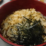 はがくれ麺丼亭 - 冷やしたぬき蕎麦