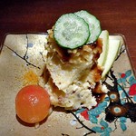 ひのと - 燻製とまとポテサラ（２皿に分けて供されました）