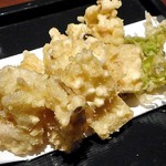 ひのと - 穴子天ぷら ふきのとう味噌