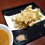 ひのと - 穴子天ぷら ふきのとう味噌