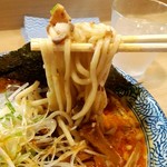 中華そば 多賀野 - 麺　リフト！