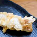 合田うどん - とり天