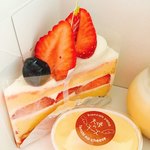 ケーキハウス フランセ ヤノ - あまうおのショートケーキ